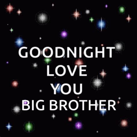 Goodnight Brother Big Brother Night GIF - Goodnight Brother Big Brother ...