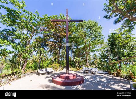 Limasawa Shrine in Limasawa Island in Southern Leyte, Philippines where ...