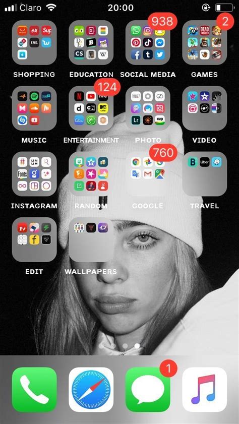 Phone Organization Discover my iPhone homescreen :) #Homescreen #iphone | Phone apps iphone ...