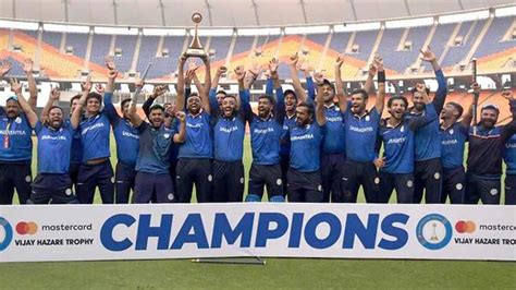 Vijay Hazare Trophy 2023: All you need to know