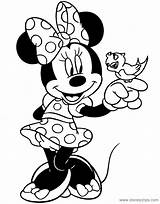 Minnie Mouse Coloring Pages Printables sketch template