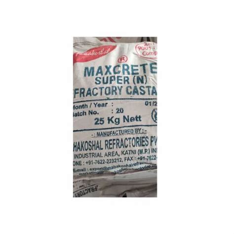 Calderys Maxcrete Super Refractory Castables at Rs 700/25 kg bag in ...