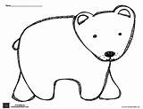 Coloring Pages Brown Bear sketch template