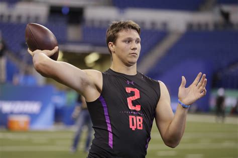 Josh Allen shows off once-in-a-decade arm at NFL scouting combine