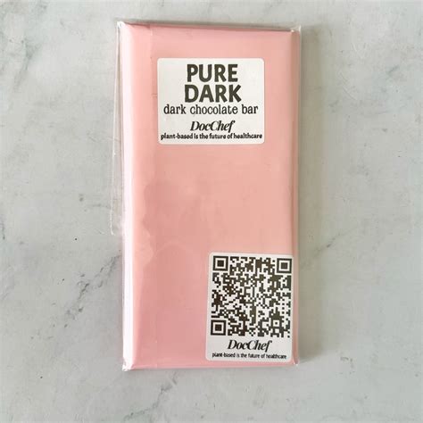 Doc Chef Vegan Pure Dark Chocolate Bar 75g (sugar-free) – The Vegan Grocer Ph