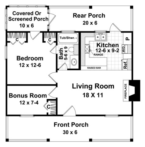 600 Square Feet House Plan 6 | Acha Homes