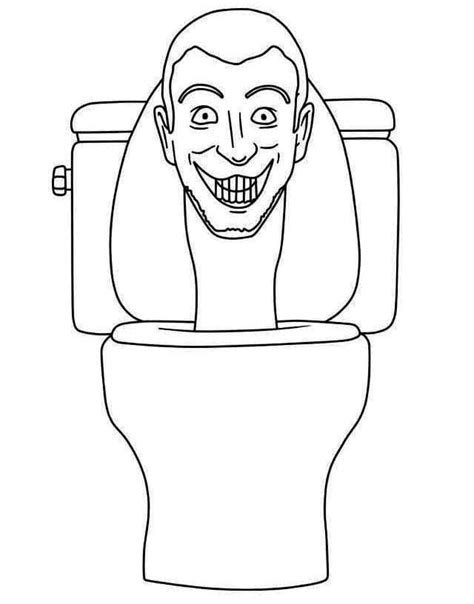 Desenhos de Skibidi Toilet para Colorir, Pintar e Imprimir - ColorirOnline.Com