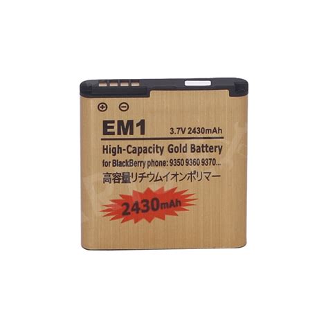 Wholesale cell phone E-M1 Battery Replacement for BlackBerry Curve 9350 ...