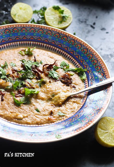 Hyderabadi Haleem Recipe, Mutton Haleem Recipe | Fas Kitchen