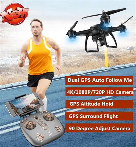 2019 WIFI FPV Intelligent GPS Follow Me Remote Control RC Drone X38G 500M 50CM GPS Surround ...