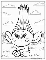 34 Trolls Coloring Pages Free PDF Printables sketch template