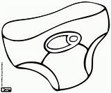 Free Printable Diaper Coloring Page sketch template