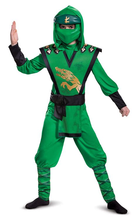 Buy Lloyd Costume for Kids, Deluxe Lego Ninjago Legacy Themed Children's Charcter Jumpsuit ...