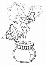 Free Printable Tinkerbell Coloring Pages sketch template