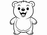 Cinnamon Bear Themed Coloring Sheet  Page sketch template