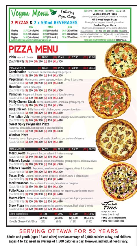 Milano Pizza Baseline - 2529 Baseline Order Online!