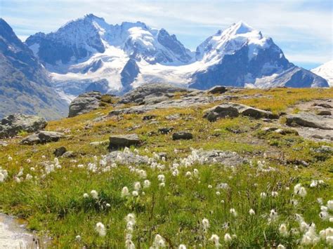 St Moritz hiking trails in the Engadin region of Switzerland