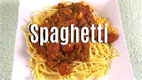 How to Make Spaghetti | Spaghetti in Tomato Sauce | Spaghetti Recipe - YouTube