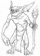 Gizmo Gremlins Coloring Pages Sketch Page sketch template