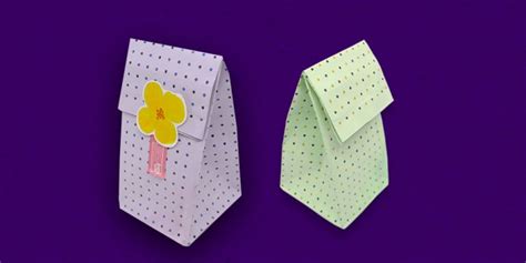 How to Make a DIY Origami Gift Bag | Embellished Kids Craft