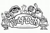 Play Doh Coloring Page  Coloring Home sketch template