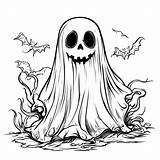 31 Dibujos Para Colorear De fantasmas ¡da Rienda Suelta A Tu  sketch template