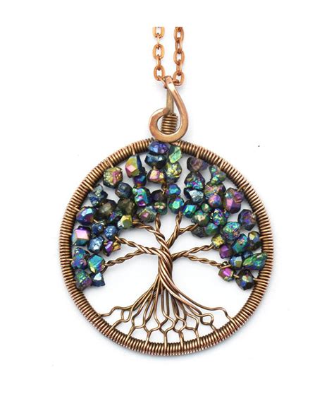 Tree-of-Life Pendant • Wire Tree-of-life • Tree Of Life Necklace ...