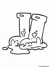 Boots Coloring Pages To Print  Free Printable sketch template