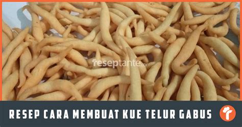 Resep Cara Membuat Kue Telur Gabus Gurih Renyah | Resep Tante