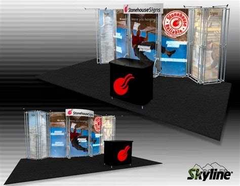 Skyline 20ft Complete Tradeshow Display Booth - Roller Auction