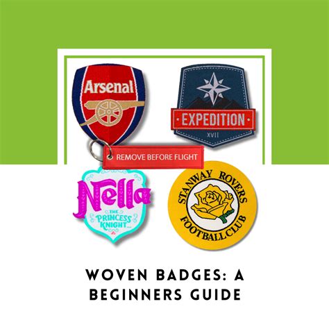 Woven Badges: A Beginners Guide - Embroidery Badge