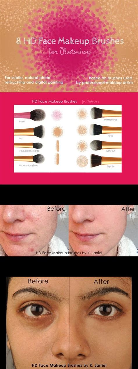 HD Face Makeup Photoshop Brushes. Photoshop Brushes. $4.00 | Makeup photoshop, Photoshop brushes ...