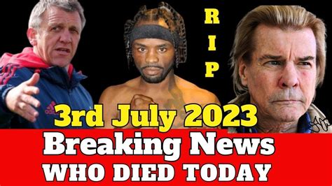 Famous People Who Died In 2023: A Tribute To Their Lives And Legacies