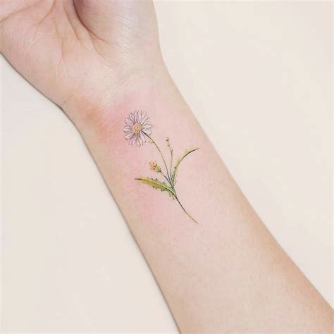 Daisy Flower Tattoo Designs