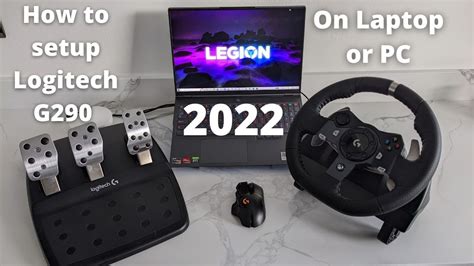 How To Setup Logitech G920 Racing Steering Wheel On Laptop/ PC. Legion 7 - YouTube