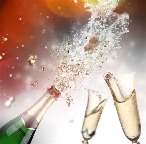 Champagne explosion — Stock Photo © Kesu01 #34742159