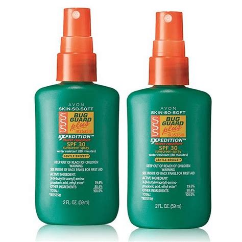 Avon Skin So Soft Bug Guard Plus IR3535 Expedition Insect Repellent SPF ...