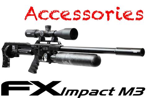 Latest FX Impact M3 Accessories - A New Range Complement The Airgun