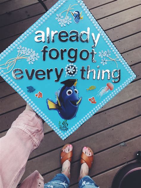 Disney grad cap!! | Disney graduation cap, College graduation cap decoration, Disney graduation