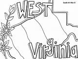 West Virginia Mountaineer Coloring Pages sketch template