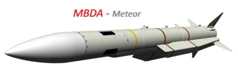 Meteor Missile - Lethal Air Combat BVR Air-To-Air Missile By MBDA