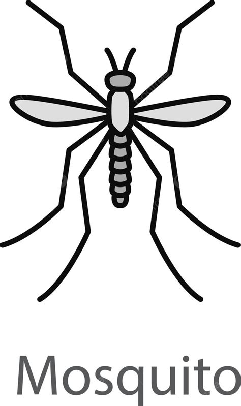 Mosquito Color Icon Mosquito Entomology Clip Art Vector, Mosquito ...