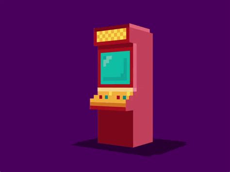 Pixel Art Arcade Wallpaper