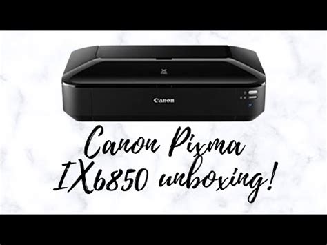 Canon Pixma iX6850 | Full Specifications & Reviews