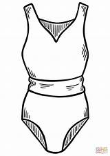 24  Bathing Suit Coloring Page FionaShahad sketch template