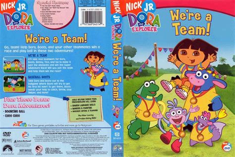 Dora The Explorer We're a Team - TV DVD Scanned Covers - 6297Dora The Explorer Were A Team ...