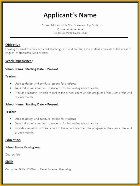 Mission Statement for Resume | Latter Example Template