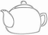 Teapot Coloring Pages  To Download And Print sketch template