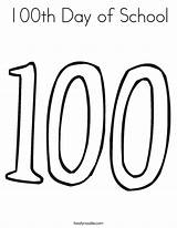 100th day Of school Coloring Pages & Books  100% FREE And Printable sketch template