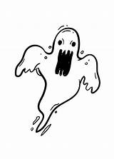 Ghost coloring Pages  ColoringLib sketch template